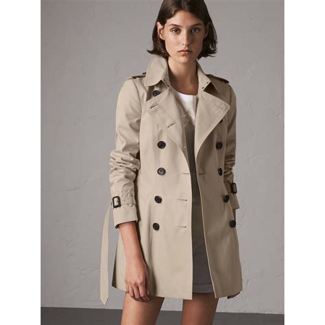 burberry trenchcoat short|burberry short trench coat women's.